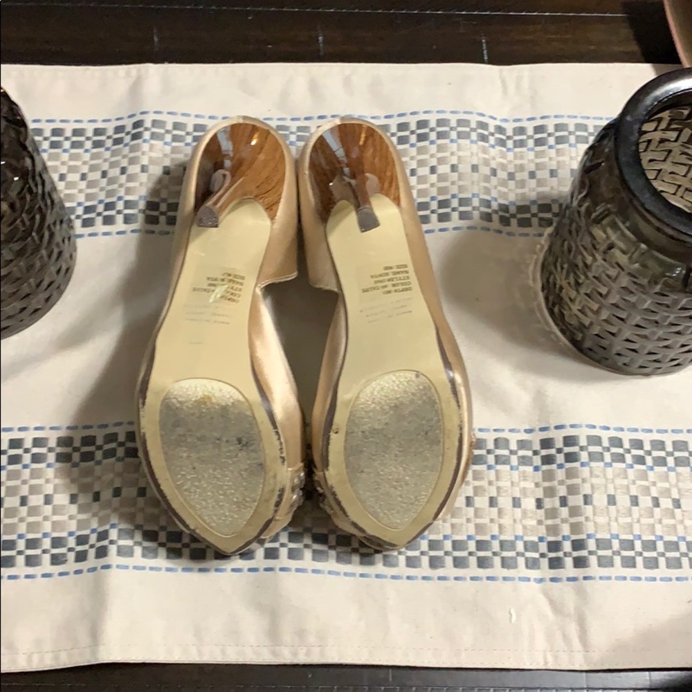 Taupe Bakers Heels - Picture 3 of 3